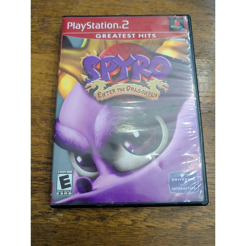 Spyro Enter the Dragonfly (Sony PlayStation 2, 2002) Greatest Hits PS2  CIB